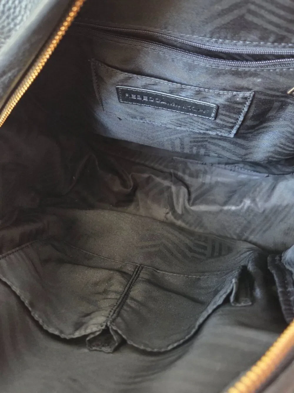 EUC LIKE NEW REBECCA MINKOFF PEBBLED GENUINE LEATHER LARGE BACKPACK BLACK